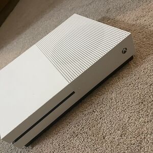 White Gaming Console